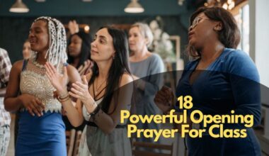 18 Powerful Opening Prayer For Class