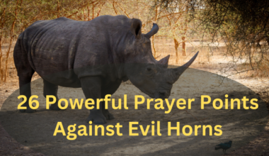 26 Powerful Prayer Points Against Evil Horns