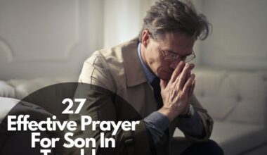 Prayer For Son In Trouble