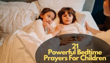 Bedtime Prayers For Children