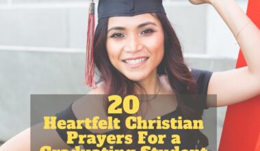 Christian Prayers For a Graduating Student