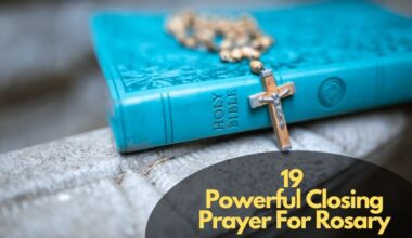 Closing Prayer For Rosary