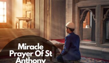 Miracle Prayer Of St Anthony
