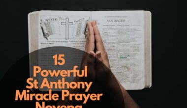 15 Powerful St Anthony Miracle Prayer Novena
