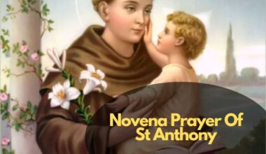 Novena Prayer Of St Anthony