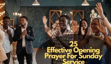 Opening Prayer For Sunday Service