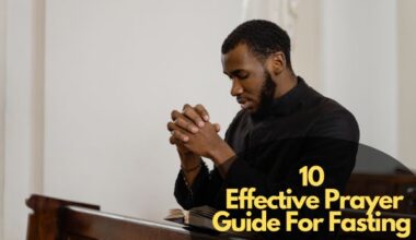 Prayer Guide For Fasting