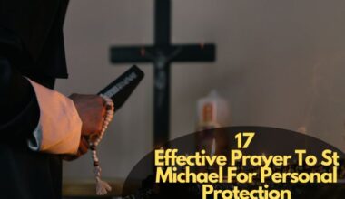 Prayer To St Michael For Personal Protection