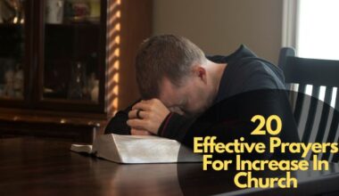 Prayers For Increase In Church