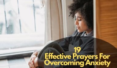 Prayers For Overcoming Anxiety