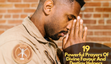 Prayers Of Divine Favour And Destiny Helpers