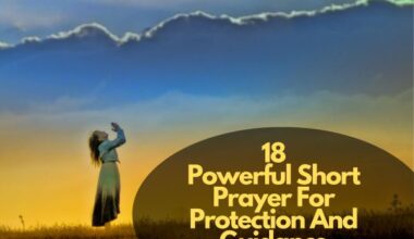 Short Prayer For Protection And Guidance