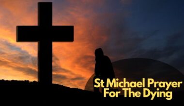 St Michael Prayer For The Dying