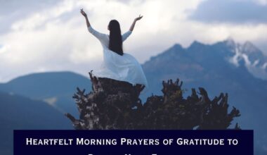 Heartfelt Morning Prayers of Gratitude to Deepen Your Faith