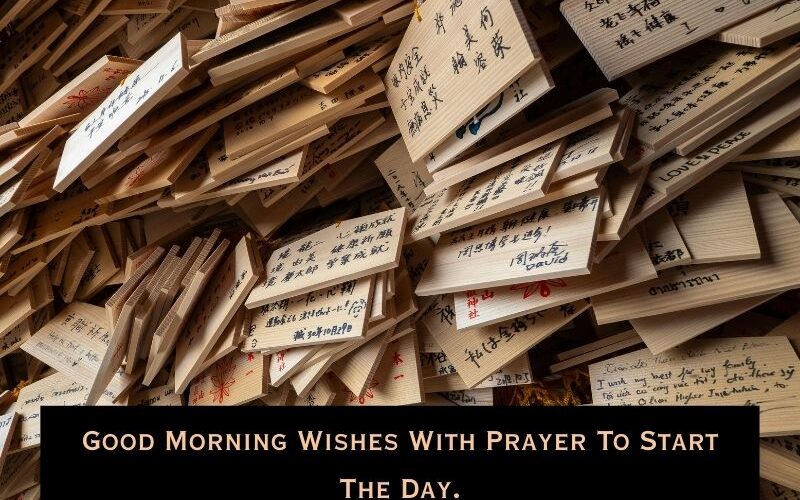 Good Morning Wishes With Prayer To Start The Day.