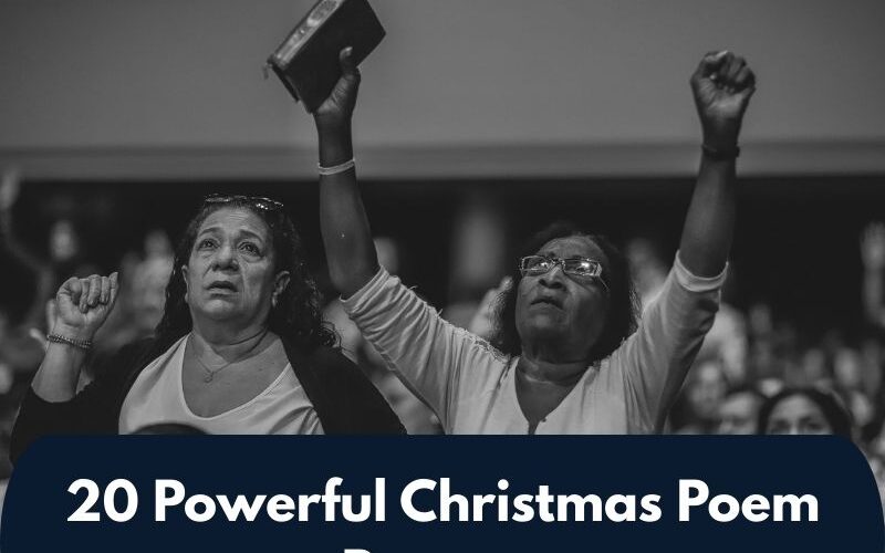 20 Powerful Christmas Poem Prayers