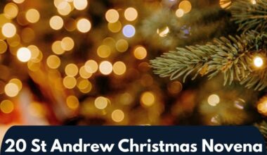 20 St Andrew Christmas Novena Prayers