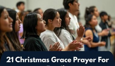 21 Christmas Grace Prayer For Family