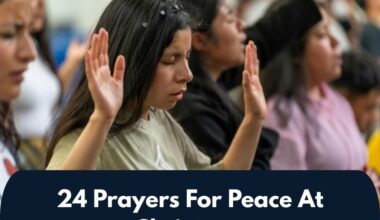 24 Prayers For Peace At Christmas