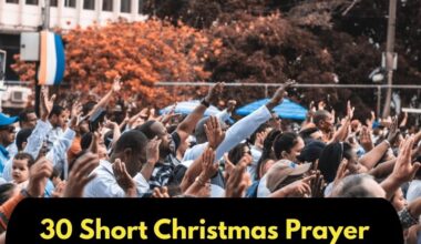30 Short Christmas Prayer Quotes