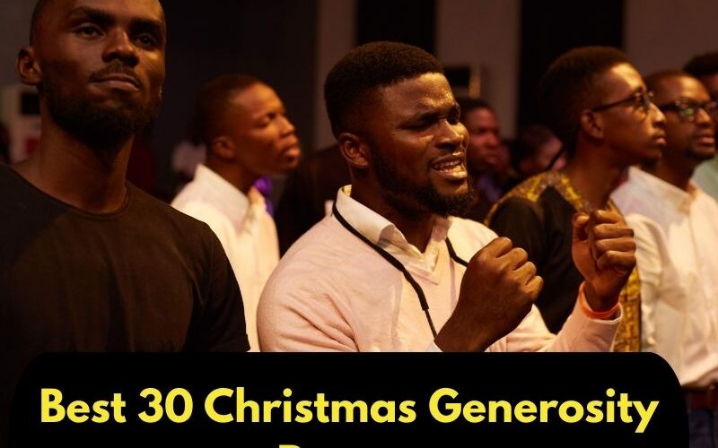 Best 30 Christmas Generosity Prayer