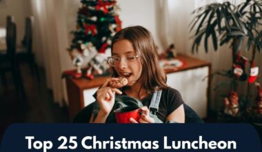 Top 25 Christmas Luncheon Prayers
